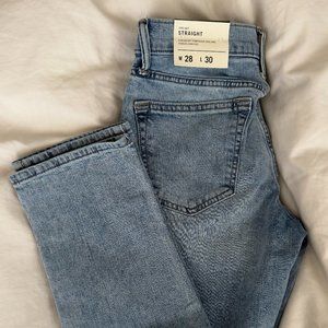 Abercrombie & Fitch 90s Straight Jeans - Light Wash - 28/30